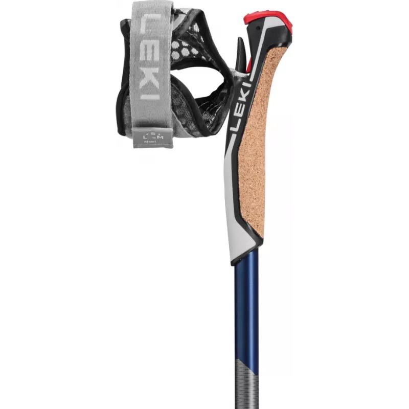 LEKI KIJE Nordic Walking Smart Flash bastón de longitud fija azul 100 cm