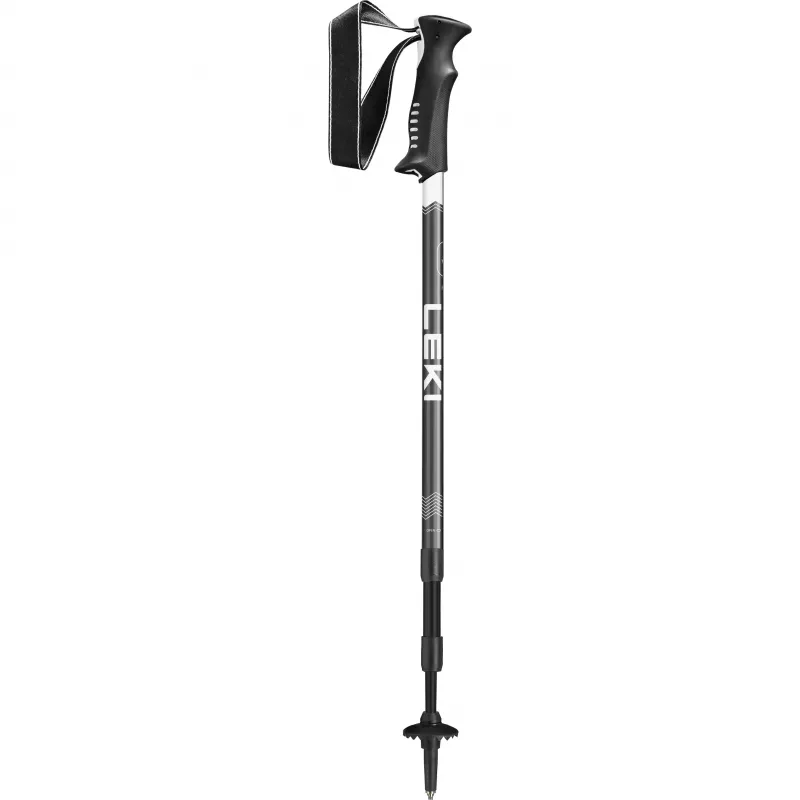 LEKI KIJE TREKKING VOYAGER bastones de trekking plata-gris/blanco (par)