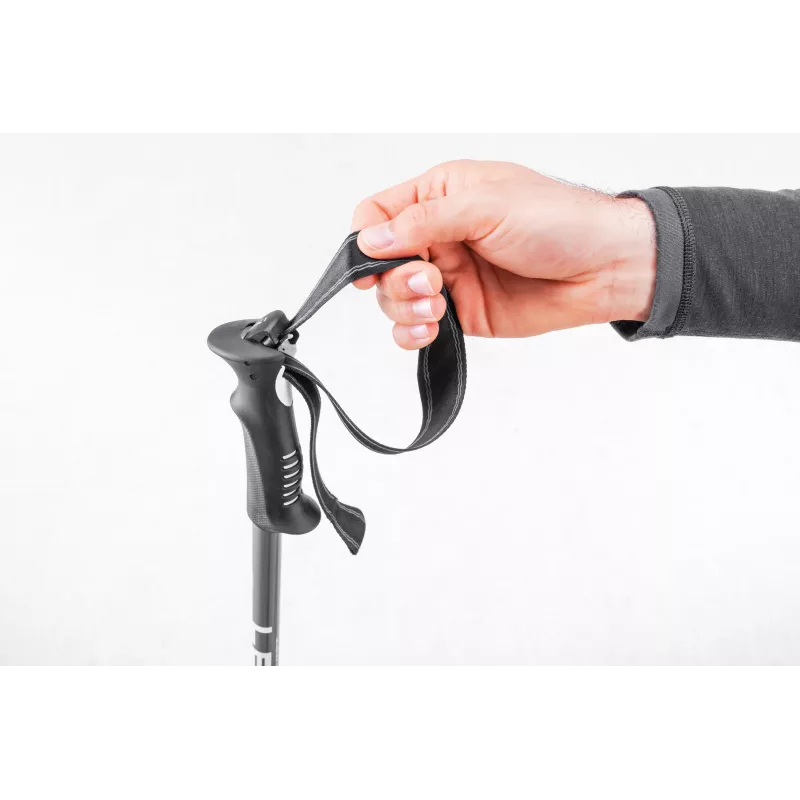 LEKI KIJE TREKKING VOYAGER bastones de trekking plata-gris/blanco (par)