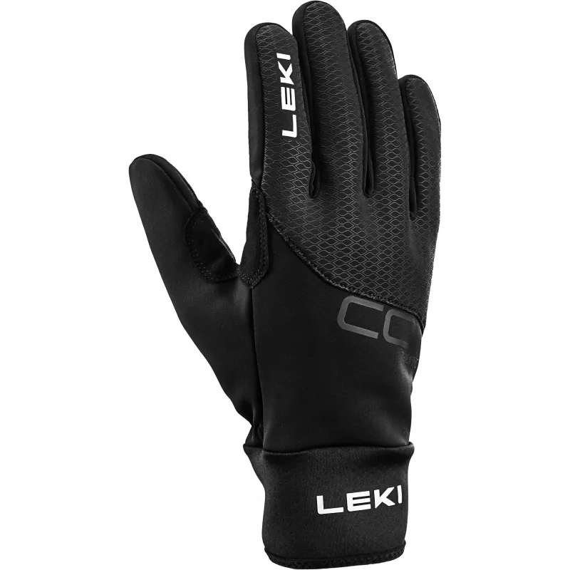 LEKI CC Thermo 9.5 guantes de esquí de fondo - negro