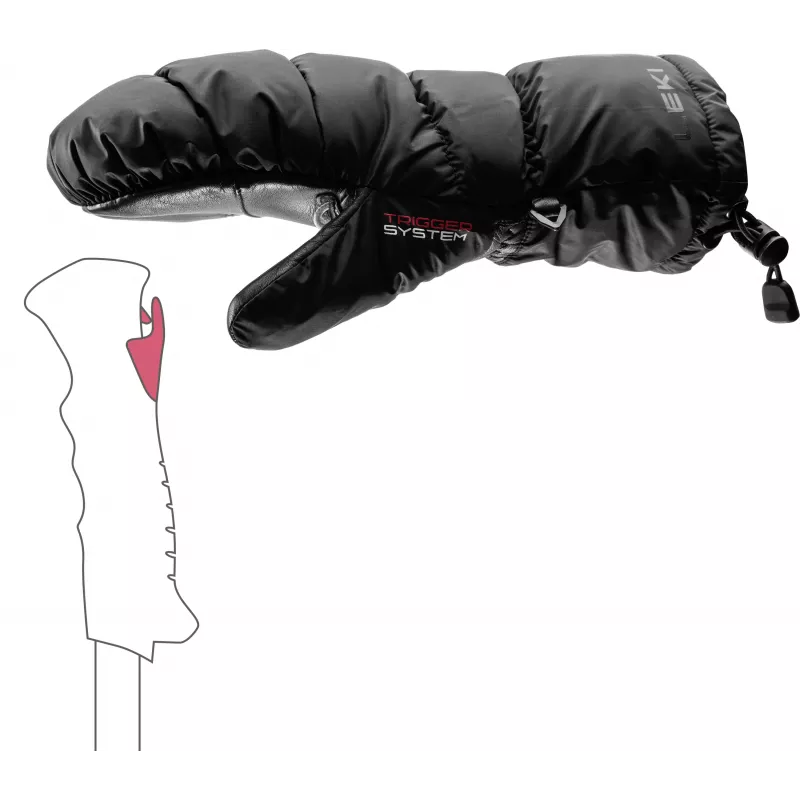 LEKI Glace 3D Women Mitt Manoplas de esquí negro talla 7.0