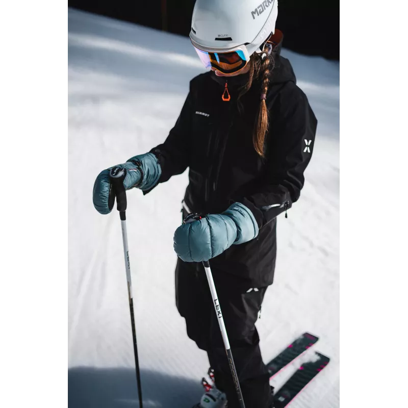 LEKI Glace 3D Women Mitt Manoplas de esquí azul talla 7.5