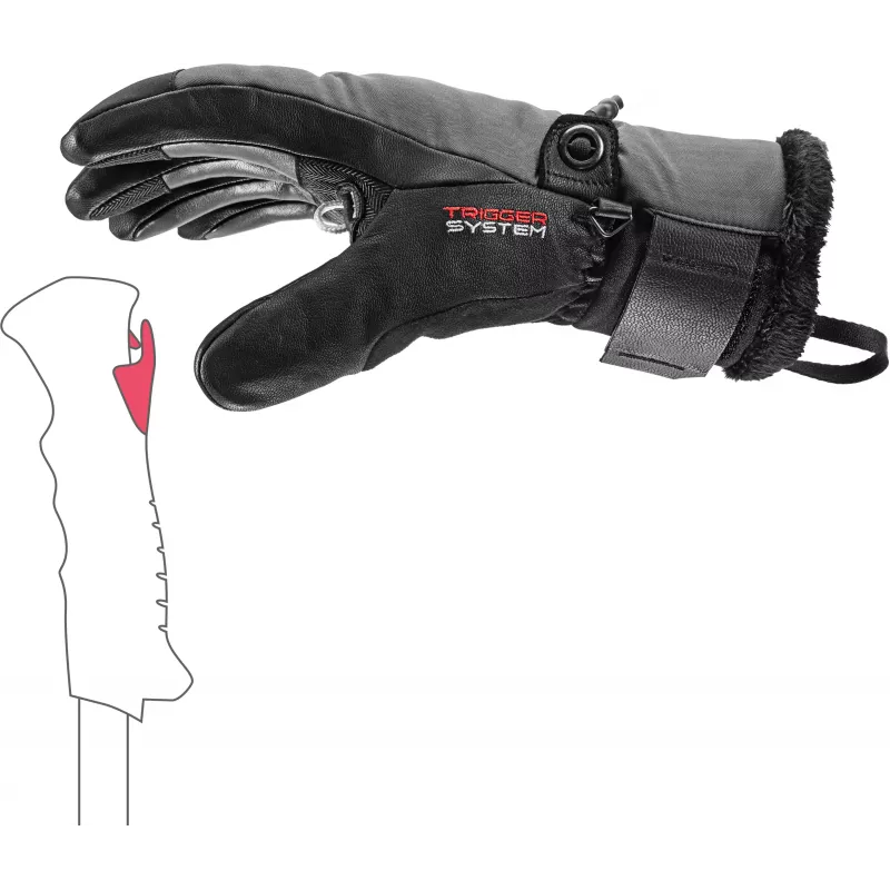 LEKI Lantana 3D GTX guantes de esquí mujer negro 7.0