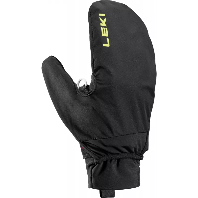 LEKI Ultratrail Storm TR guantes de trail running negro/amarillo/violeta talla 9.0 (L)