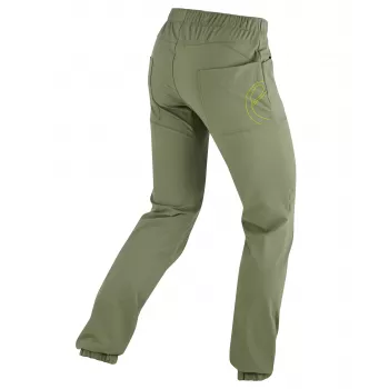 EDELRID pantalón de escalada mujer Radar Pants II Algae Green