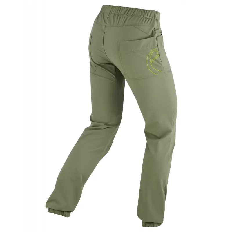 EDELRID pantalón de escalada mujer Radar Pants II Algae Green
