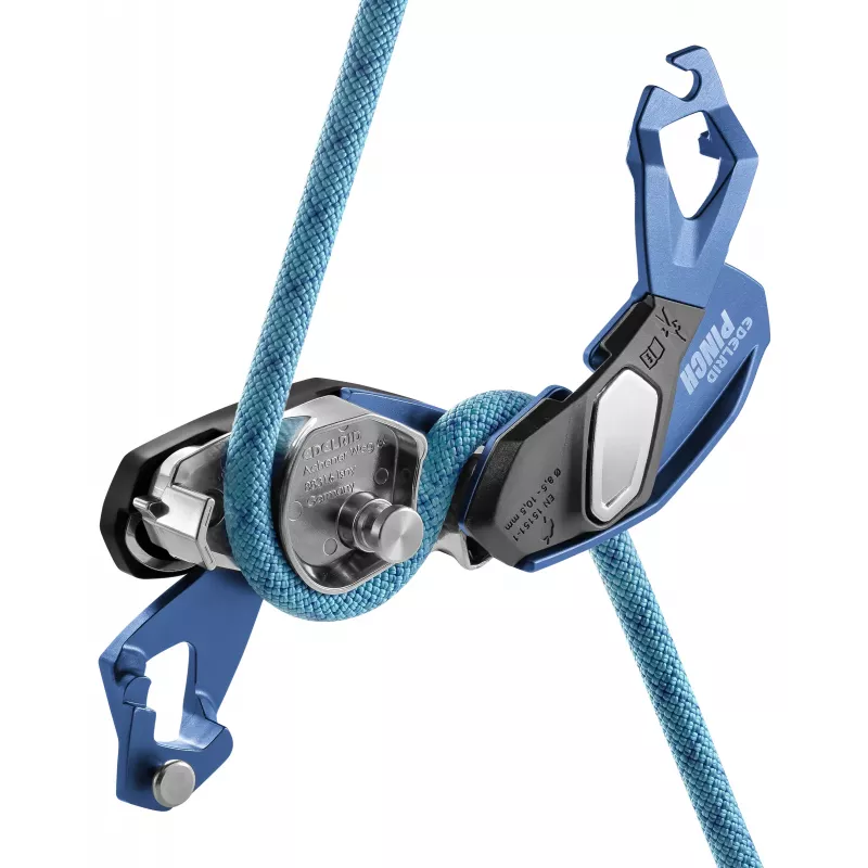 EDELRID Pinch dispositivo de aseguramiento con frenado asistido - Blue Night