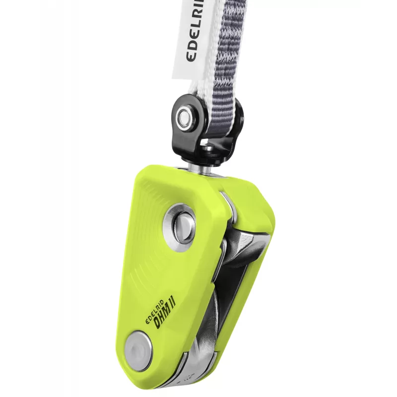 EDELRID Ohm II Oasis-Night dispositivo de ayuda al frenado