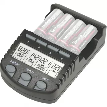 Technoline BC 700 Cargador - Cargador de baterías para NiCd/NiMH AA/AAA