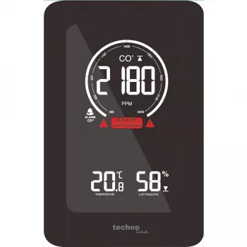 TECHNO LINE WL1030 Estación meteorológica monitor de calidad del aire CO2 temperatura humedad