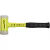Halder SUPERCRAFT Martillo de goma blando 40 mm, mango amarillo