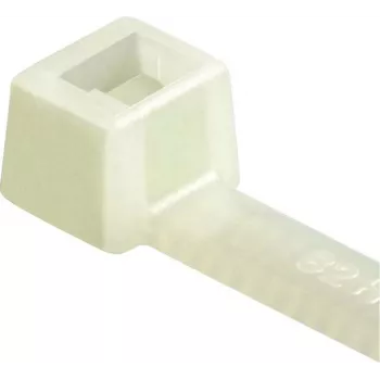 HellermannTyton T80I-PA66-NA-C1 Bridas transparentes, 300 x 4,7 mm, 100 unidades