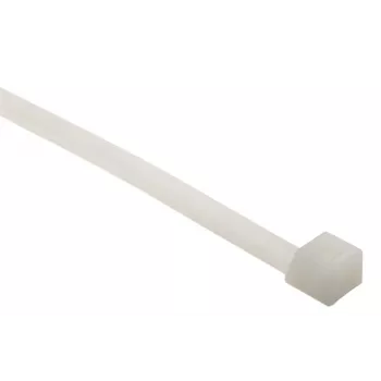 HellermannTyton Bridas con dentado interior serie T, Poliamida 6.6, transparente, 530 mm x 8,9 mm, 25 unidades (111-15619)