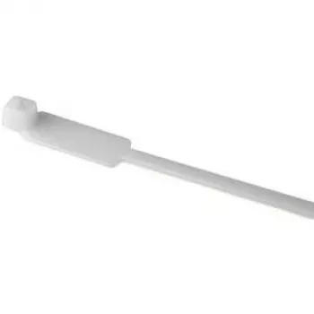 HellermannTyton 111-85019 Bridas serie T, Poliamida 6.6, Transparente, 203mm de longitud, 4,6mm de ancho, 1,2mm de grosor, pack de 100