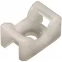 HellermannTyton KR6G5 fijación para bridas - blanco - 100 uds.