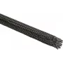 HellermannTyton Helagaine HEGPX30 funda trenzada, 30 mm de diámetro nominal, 19-45 mm de haz, poliéster (PET), negro, -50 a 150 °C, conforme a UL