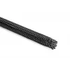HellermannTyton Helagaine HEGPX40 funda trenzada, diámetro nominal 40mm, poliéster (PET), negro, 50m