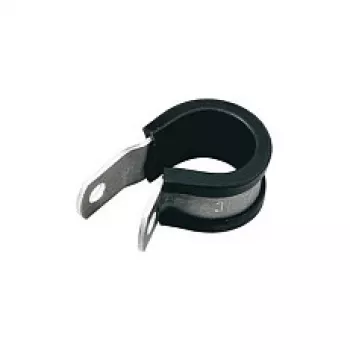 HellermannTyton ALU15C abrazadera en P de aluminio natural 100 uds.