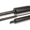 HellermannTyton 323-50750 tubo termorretráctil con adhesivo, negro, 75 mm (suministrado), 22 mm (retraído), relación de retracción 4:1, 1 m de longitud