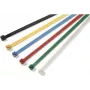 HellermannTyton LR55 brida, reutilizable, rojo, 195 x 4,7 mm, PA66, pack de 25