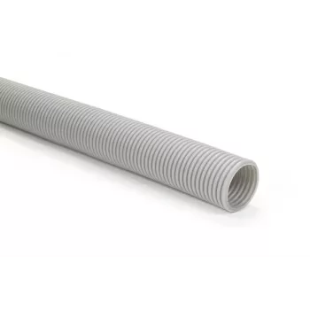 HellermannTyton IWS50-PE-GY 25 Tubo corrugado, PE, gris, 50 mm, 25 m