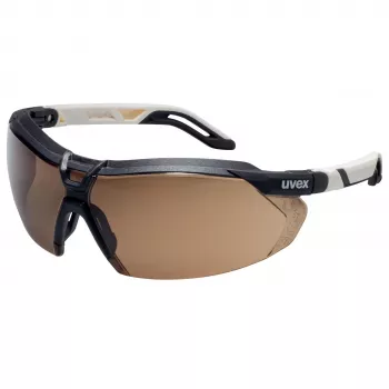 UVEX i-5 CBR23 Gafas de protección blanco/negro (9183223)