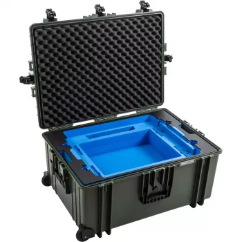 B&W satcom.case PP.1570 para Starlink 3 verde bronce