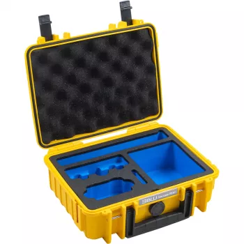 B&W action.case PP.41 maletín de transporte amarillo para DJI Osmo Action 6