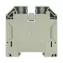 Weidmüller Borne pasante WDU 50N, conexión por tornillo, 50 mm², 1000 V, 150 A, beige oscuro