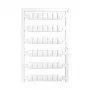 Weidmüller WS 10/8 PLUS MC NE WS Marcador de bornes, blanco, poliamida, 420 uds.