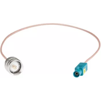 Albrecht cable de conexión de antena conector PL > conector Fakra 5m RG58 negro