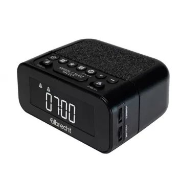 Albrecht DR 451 Radio despertador DAB+/FM, negro