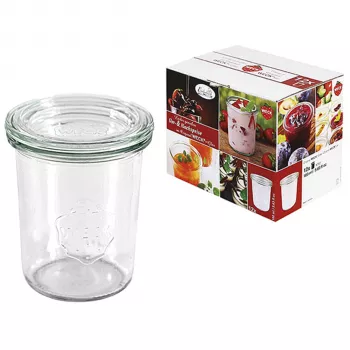WECK tarro de boca ancha 160 ml, set de 12
