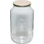 WECK tarro de borde redondo 3L con tapa de madera