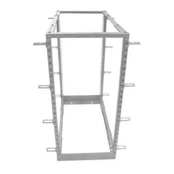 ALLNET ALL-SW4POST42GRAY Armario rack de 42U 19 pulgadas de 4 postes con estructura abierta - gris (RAL 7035)