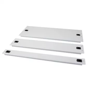 ALLNET ALL-S0002148 Panel ciego 1U de 19 pulgadas acero negro para montaje en rack