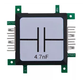 ALLNET 114167 Condensador Negro - Verde - Acero inoxidable - Blanco