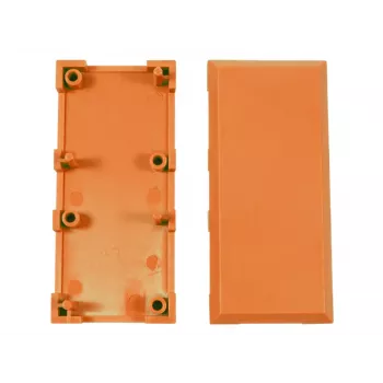 ALLNET ALL-BRICK-0360 Carcasa eléctrica naranja 110x110x60mm IP65 ABS