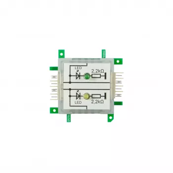 ALLNET Brick'R'knowledge LED de monitorización GPIO dual 3mm con tierra