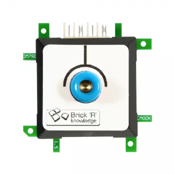 ALLNET 132089 Brick'R'knowledge Kit modular de aprendizaje electrónico, 25 piezas, multicolor