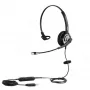 ALLNET 8805-8.1MS - Auricular - Diadema - Oficina/call center - Negro - Monofónico - Con cable
