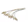 SYNERGY21 pigtail de fibra óptica LC 50/125 µm OM2 2 m pack de 12 cable interior coloreado