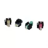 Synergy 21 S215479 Soporte de módulo Keystone para acopladores de fibra LC, negro