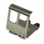 Synergy 21 adaptador de carril DIN para módulo keystone para 2x módulo TP, gris claro (RAL 7035)
