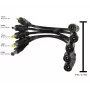 ALLNET fuente de alimentación de repuesto con adaptador de conector hembra a conector macho 2,1mm a 0,7mm