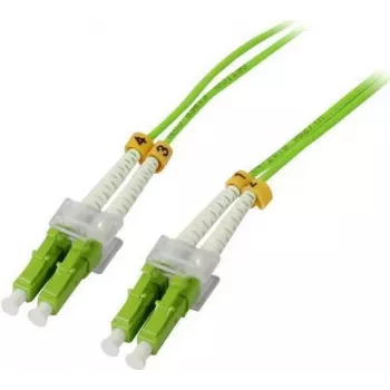 SYNERGY21 cable de conexión de fibra óptica 30m LC-LC OM5 50/125µm 2mm verde lima