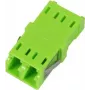 SYNERGY21 Acoplador de fibra óptica LC Dúplex Multimodo OM5 Verde lima (S215509)