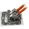 Synergy 21 Soporte de módulo Keystone Caja empotrable para 2 módulos TP, Blanco puro, compatible con diseño UAE (S216359)