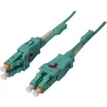 SYNERGY21 Cable de conexión de fibra óptica 20 m LC-LC OM3 Uniboot giratorio Push/Pull 2 mm - Fibra multimodo (S215549)