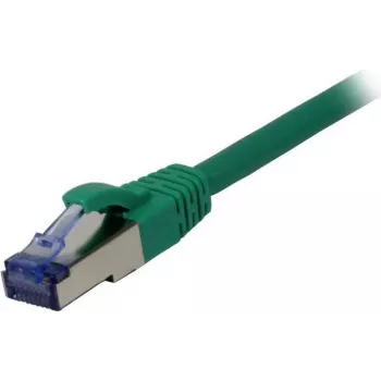 SYNERGY21 Cable de red RJ45 CAT6A 500MHz 10m Verde S-STP S/FTP Probado por componentes AWG26